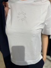 Laden Sie das Bild in den Galerie-Viewer, Margittes Damen Shirt mit Schriftzug in Weiß
