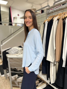 Janice & Jo Damen Bluse "SOPHIE" in Hellblau