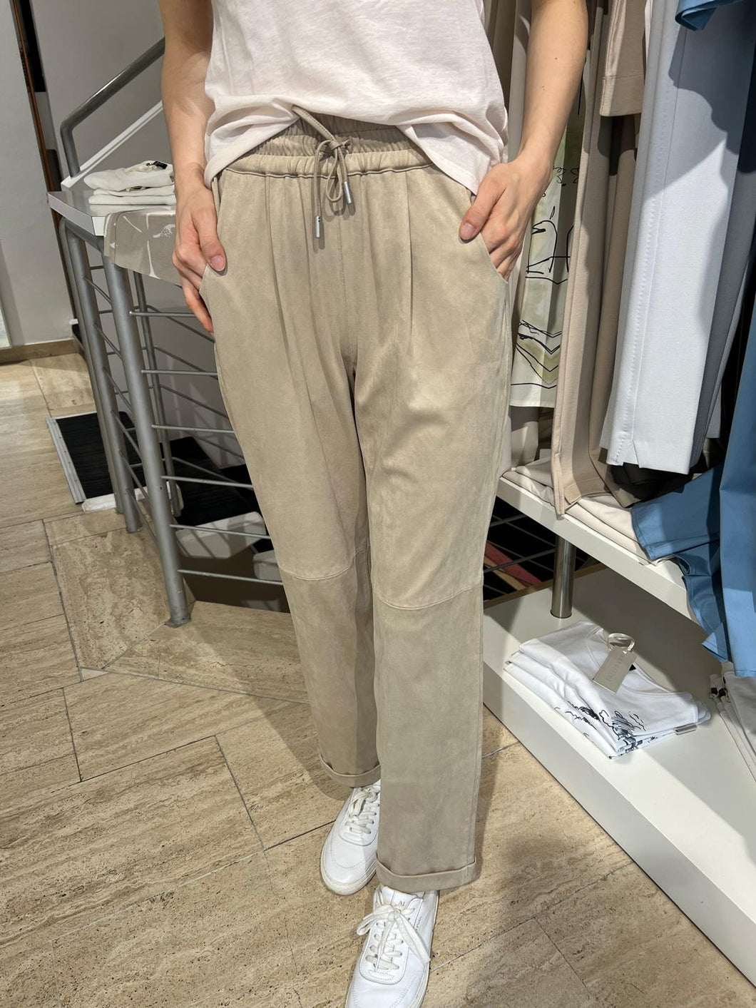 FFC Damen Hose in Beige